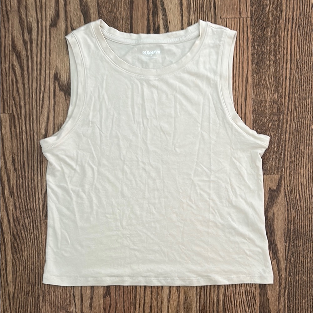 Old Navy Cream Tank Top